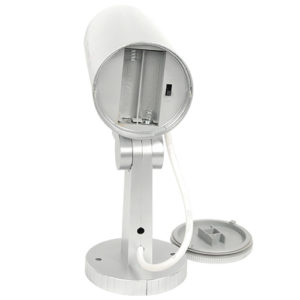 Indoor/Outdoor Motion Activated Dummy Camera With Flashing Red LED Light Back